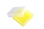 Yellow 81-Well Cryogenic Storage Box Rack (Pack of 5)