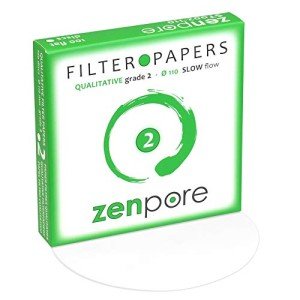 11cm Qualitative Filter Paper for Lab Use - 100 Discs