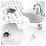 Flexible Drain Cleaning Straw & Spring Brush Set