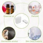 6-Pack 50ML Clear Spray Bottles with Funnels