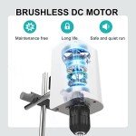 JOANLAB Electric Overhead Stirrer Mixer 10L