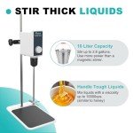 JOANLAB 10L Adjustable Speed Lab Overhead Stirrer