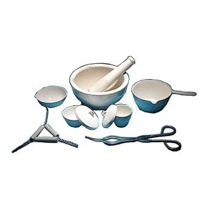 United Scientificâ„¢ Porcelainware Kit for Labs & Classrooms