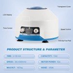 Mxmoonant Electric Lab Centrifuge with Digital Display