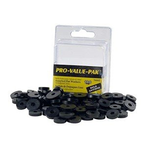 DANCO Assorted Flat Washer Set, 100 Pieces