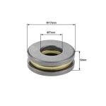 uxcell F7-17M Chrome Steel Thrust Ball Bearings 4pcs