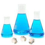 Erlenmeyer Flask Set - Narrow Mouth (50ml, 100ml, 250ml)