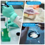 200 Pack 90mm Sterile Plastic Petri Dishes