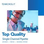 Microlit Adjustable Single-Channel Pipettes, 2-20µL