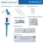 Microlit Adjustable Single-Channel Pipettes, 2-20µL