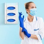 Wall Mounted Acrylic Glove Box Holder Dispenser