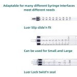 100 Pack 1-Inch 23Ga Glue Dispenser Tips