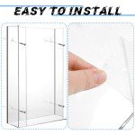 Wall Mounted Acrylic Glove Box Holder Dispenser