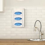 Wall Mounted Acrylic Glove Box Holder Dispenser