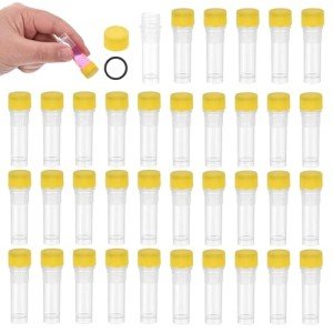 PATIKIL 1mL Plastic Cryogenic Vials - 36 Pack