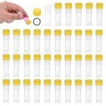 PATIKIL 1mL Plastic Cryogenic Vials - 36 Pack