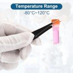 Patikil 1mL Plastic Cryogenic Vials - 48 Pack