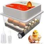 12-Egg Automatic Incubator with Humidity Control