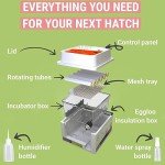 12-Egg Automatic Incubator with Humidity Control