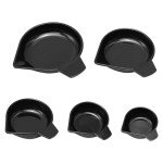 5 Size Narrow Spout Plastic Weighing Dishes