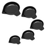 5 Size Narrow Spout Plastic Weighing Dishes