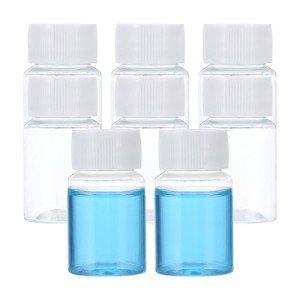 PATIKIL 8 Pack 20ml Reagent Bottles - Translucent