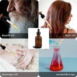 2oz Amber Glass Bottles with Dropper for Oils