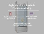 PremiumLevella 9.0 cu ft Glass Door Beverage Cooler