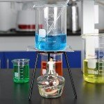 Stonylab 150 ml Glass Alcohol Lamp for Labs