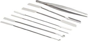 SP Bel-Art 7-Piece Stainless Steel Spoon & Spatula Set