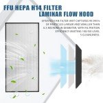 HEPA H14 Laminar Flow Hood with Filter 110V