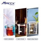 Heavy Duty Glass Beaker Set, 50ml, Pack of 5