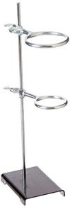 Chemical Resistant Steel Lab Stand with Cast Iron Rings