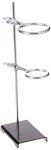 Chemical Resistant Steel Lab Stand with Cast Iron Rings