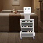 Mobile Medical Cart with 3 Drawers and Wheels