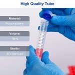 15mL Conical Centrifuge Tubes - 300 Pack
