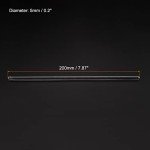 Borosilicate Glass Stir Rods - 3 Pack, 7.87