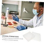 Translucent Microtube Storage Box for Cryovials