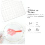 Translucent Microtube Storage Box for Cryovials