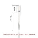 Universal Disposable Filtering Pipette Tips, 1000μL, 100pcs