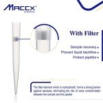 Universal Disposable Filtering Pipette Tips, 1000μL, 100pcs