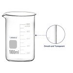 Labasics Borosilicate Glass Beaker Set - 5 Sizes