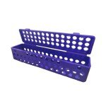 Easyinsmile Dental Instrument Sterilization Tray (Purple)