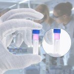 PATIKIL 0.5mL Plastic Cryogenic Vials, 48-Pack
