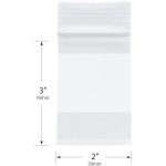 Plymor Heavy Duty Reclosable Plastic Bags - 200 Pack
