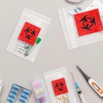 Biohazard Specimen Bags - 8x10 Inches, Pack of 100