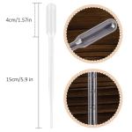 50pcs 3ml Disposable Plastic Pipettes Dropper