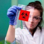 Biohazard Specimen Bags - 8x10 Inches, Pack of 100
