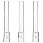 3-Piece Glass Stem Set for Laboratory Use