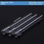 3-Piece Glass Stem Set for Laboratory Use